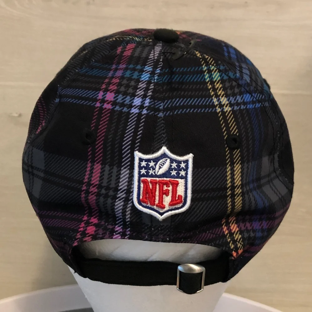 Los Angeles Rams New Era Women’s Crucial Catch Intercept Cancer Hat Cap NWT Read